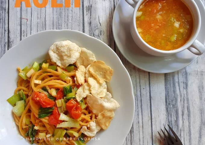 Spaghetti Aceh (Mie Caluk)