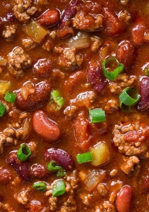 Una foto de Chili o Chile con carne