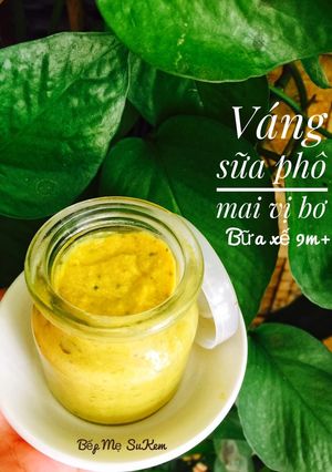 Hình của món Váng sữa phô mai vị bơ.
