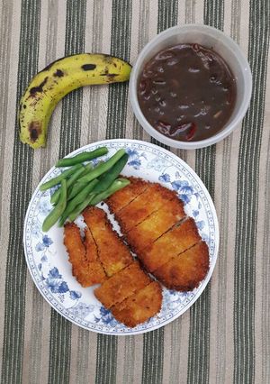 Foto resep Chicken katsu teriyaki sehat
