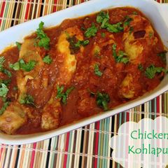 A picture of Chicken Kohlapuri.