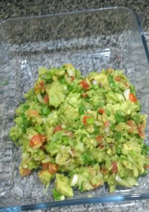 Una foto de Guacamole suave y fácil