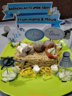 Foto resep 46. Birthday Noodle Cake