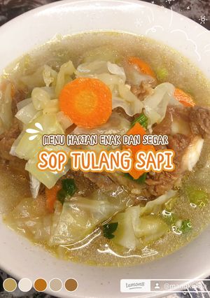 Foto resep Sup Tulang Sapi