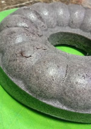 Foto resep Bolu ketan Hitam 3 telur (kukus) Sangat lembut (No Santan)