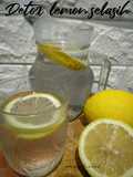 Detox lemon selasih