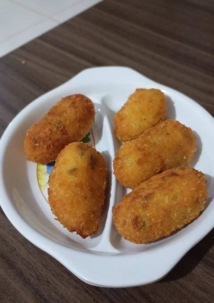 Foto resep Kroket Kentang Isi Ayam Sayur