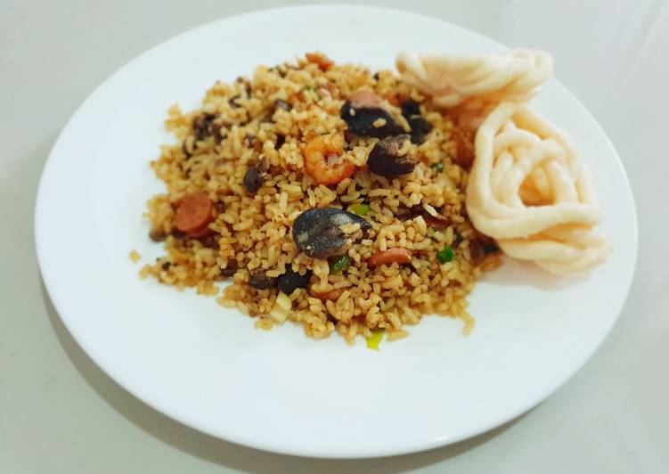 Nasi Goreng Hati, Udang & Sosis