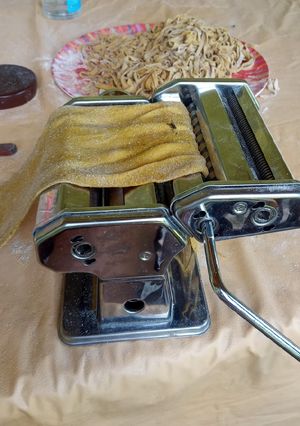 Una foto de Fideos integrales