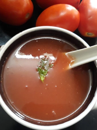Easy Steps to Prepare Tomato soup the Delicious So Delicious
