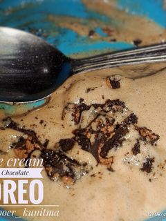 Foto resep Es krim Cokelat Oreo