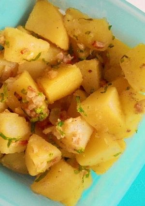 Foto resep #7 Boiled Potatoes (menu clear skin diet #3)