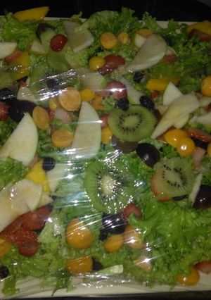 Una foto de Ensalada tropical