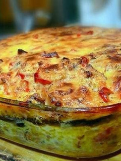 Фото Мясной заливной пирог на скорую руку.