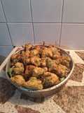 Buñuelos de lechuga y ajo