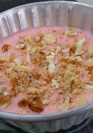 A picture of Raspberry Custard.