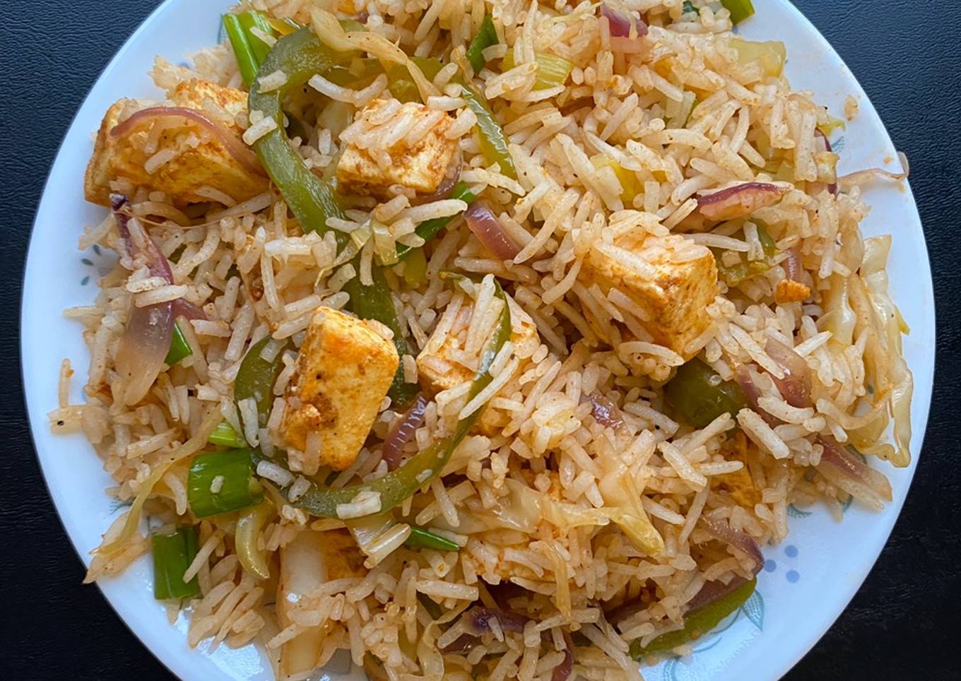 Paneer fried rice