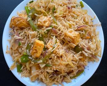 Without Fail Make Recipe Paneer fried rice Delicious Nutritious