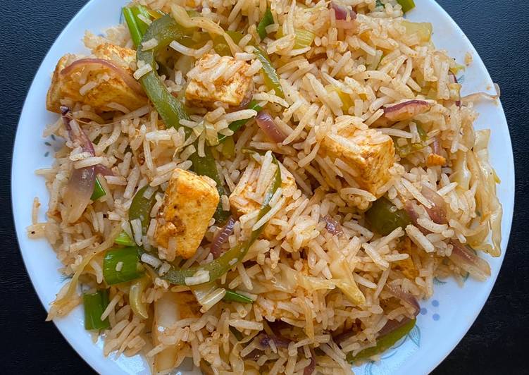 Paneer fried rice