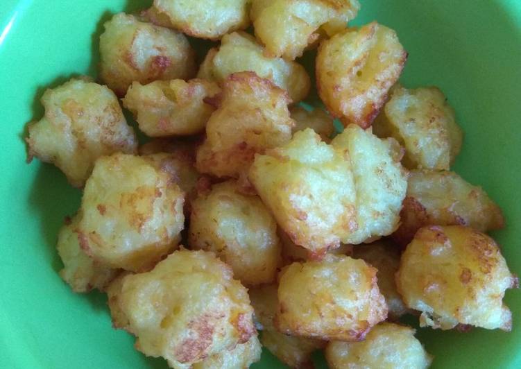 Cara Membuat MPASI Umayra 9m - Mashed Fried Potato ala Mama yang Gurih