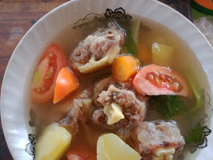 Langkah Mudah untuk Membuat Resep Soup buntut sapi yang Enak