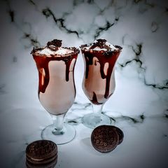 A picture of Oreo milkshake.