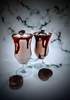 A picture of Oreo milkshake.