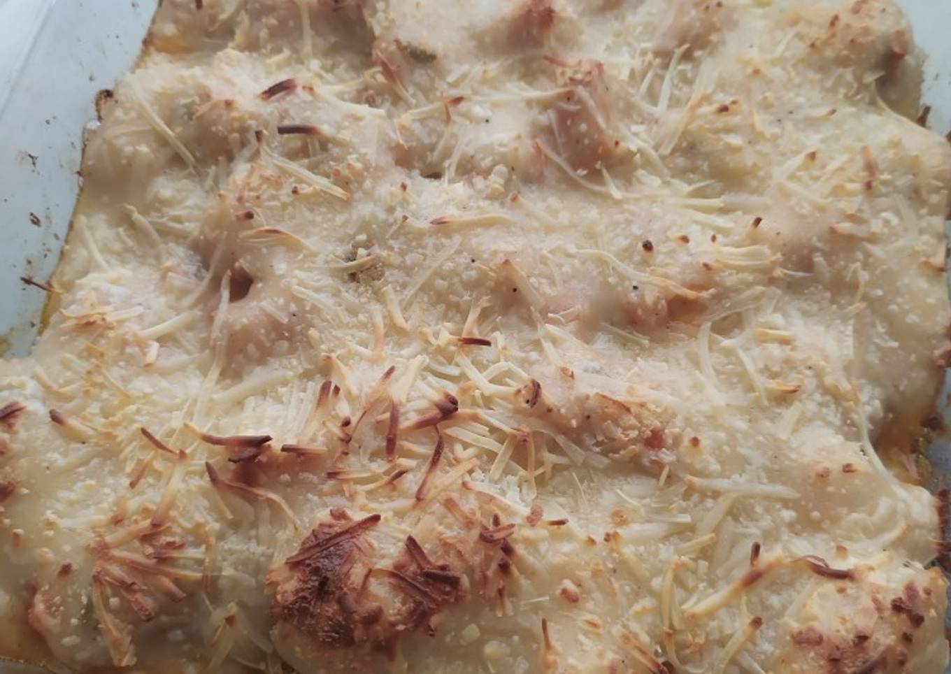 Pastel de pollo y patatas