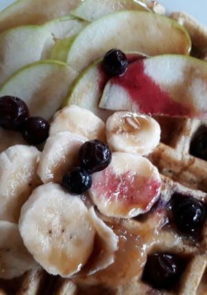 Una foto de Wafles de avena 0% azúcar añadida