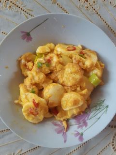Foto resep Tofu Telur Asin