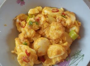 Foto resep Tofu Telur Asin