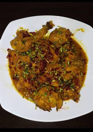 عکسی از دستور مرغ پرتقالی