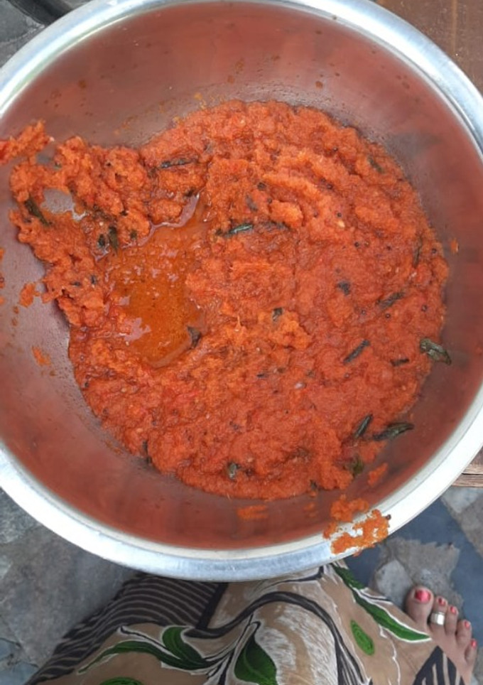 #ஹோட்டல் முறை தக்காளி ஈஸியாசட்னி ரெசிபி செய்முறை முக்கிய புகைப்படம்