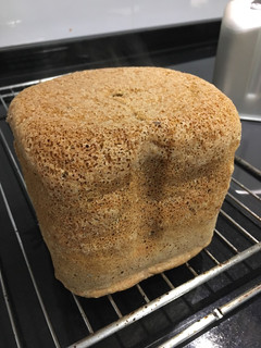 A picture of Spelt bread with mixed seeds.