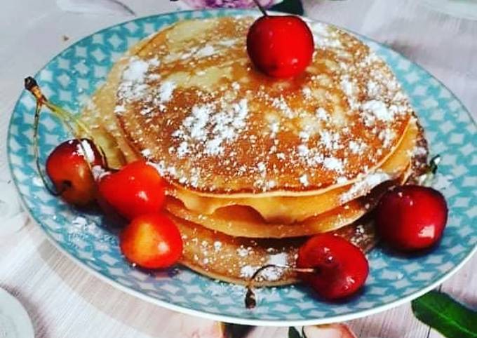 Recette Délicieuse Pancake à deux ingrédients