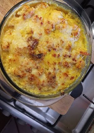 Una foto de Camarones a la parmeggiana