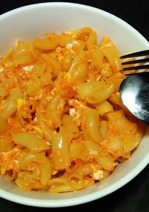 Foto resep Makaroni telor (jajanan abang2 simple 😋)