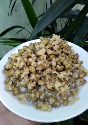 Foto resep Tips merebus kacang hijau mekar super cepat irit gas