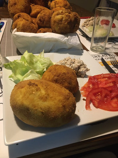 Una foto de Papas rellenas