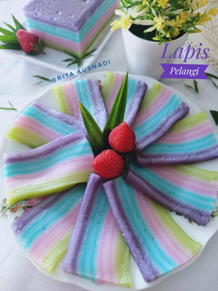 Foto resep Lapis Pelangi