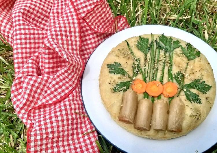 Resep Focaccia garden yang Bikin Ketagihan