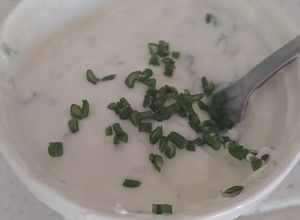 Una foto de Salsa de Yogurt y queso Philadelphia