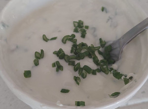 Una foto de Salsa de Yogurt y queso Philadelphia