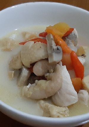 Foto resep Garang asem ayam tahu jamur