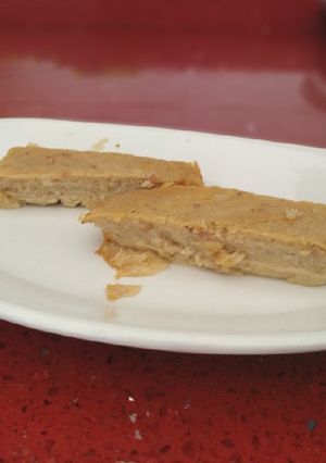 Una foto de Pudín de frutas