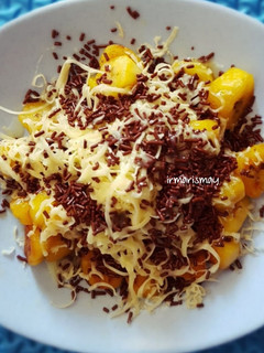 Foto resep 42. Pisang Cokelat Keju