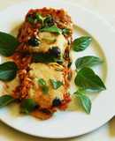 Lasagna Italian style with Spaghetti squash