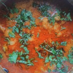 A picture of Chicken rasuli korma.