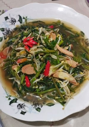Foto resep Tumis Kangkung tanpa kecap