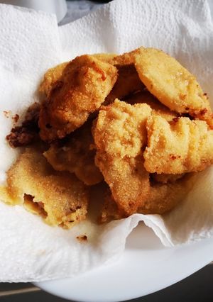 Una foto de Calamares rebozados
